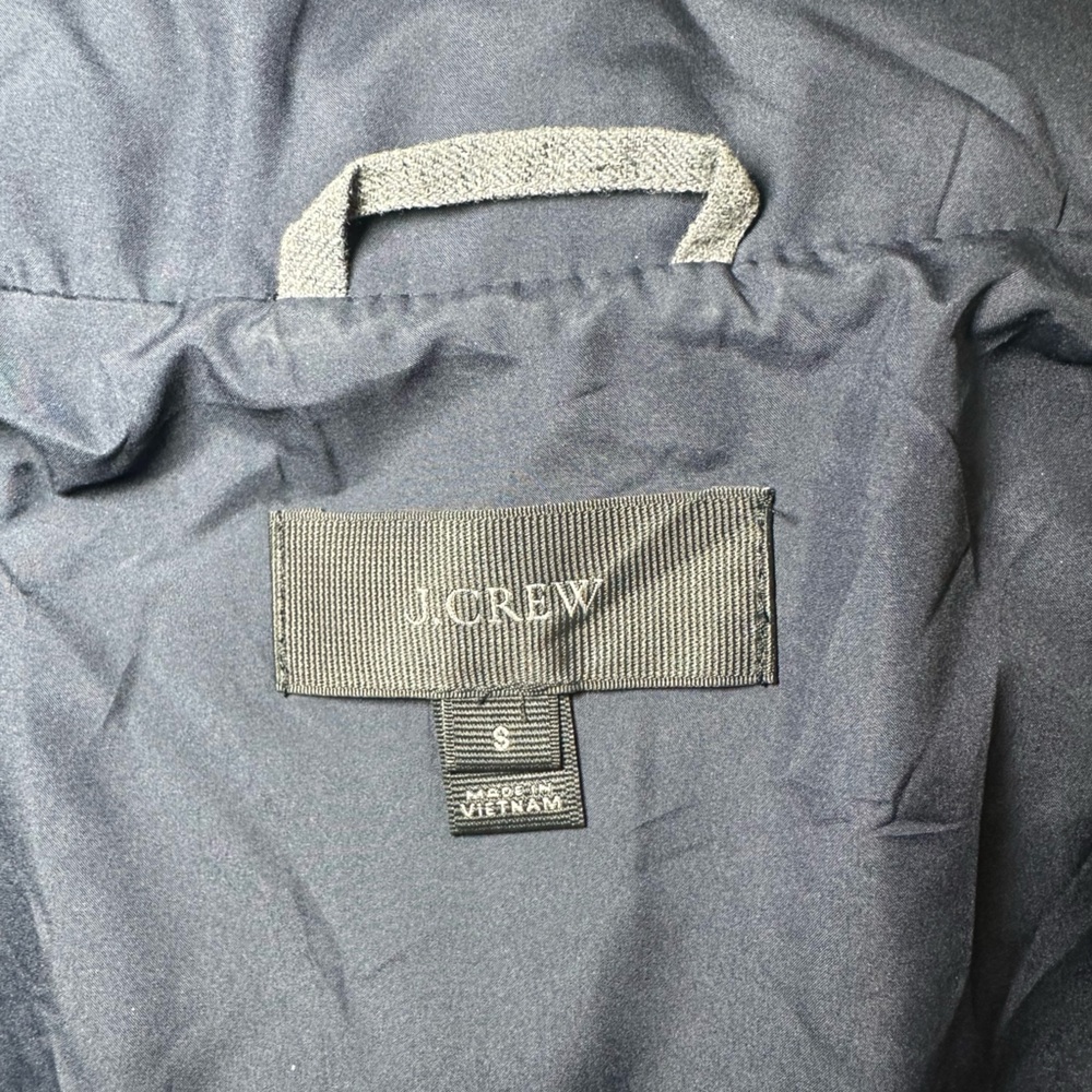 J. Crew Quilted Utility Vest Gray - Picture 6 of 10